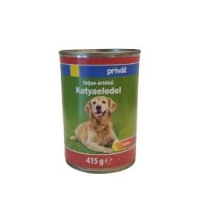 Kutyaeledel Privát konz. 415g marha(270ft/db) (24db/karton)