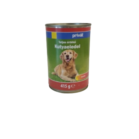 Kutyaeledel Privát konz. 415g marha