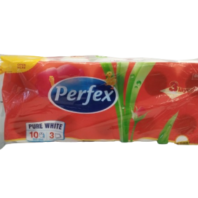 Toalettpapír Perfex 10 tek. 3 r.