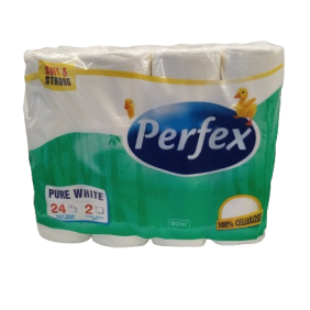 Toalettpapír Perfex 24 tek. 2 r.