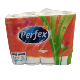 Toalettpapír Perfex 24 tek. 3 r.